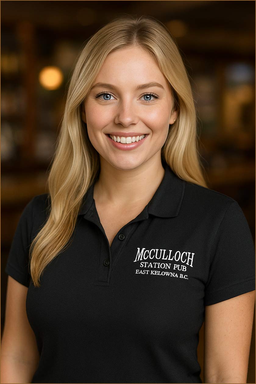 image of Jessica, McCulloch Station Pub's AI virtual Phone Assistant